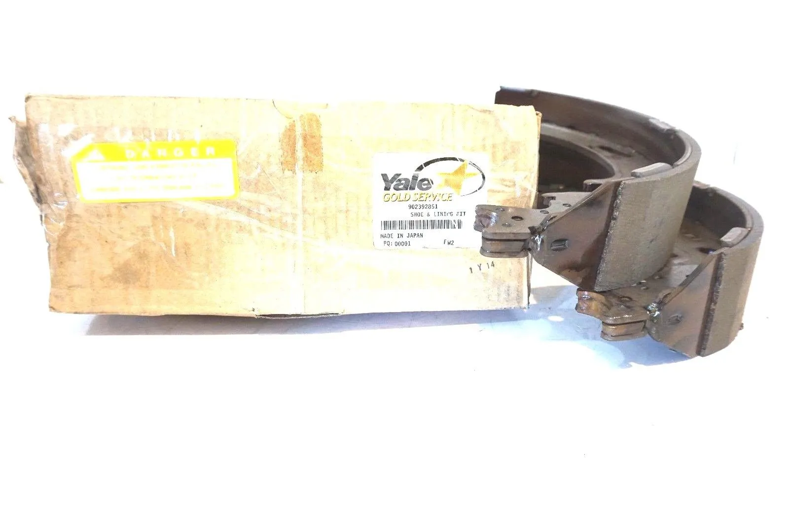 NEW YALE 902392851 SHOE & LINING KIT