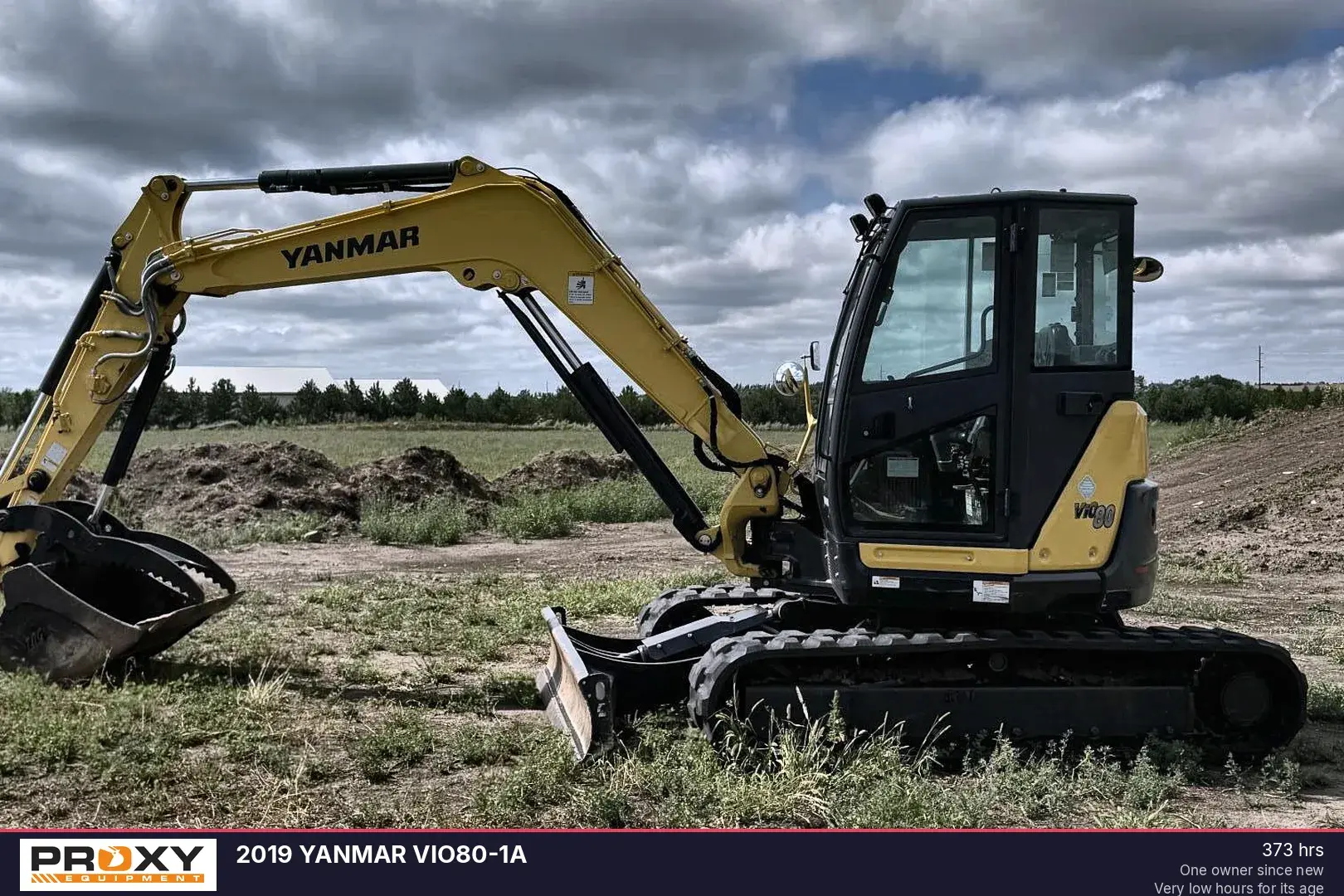 Used 2019 YANMAR VIO80-1A Excavators North Dakota US | Proxy Equipment #1377987