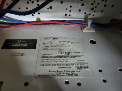 Dual 15 Amps Circuit Breaker MCC Bucket