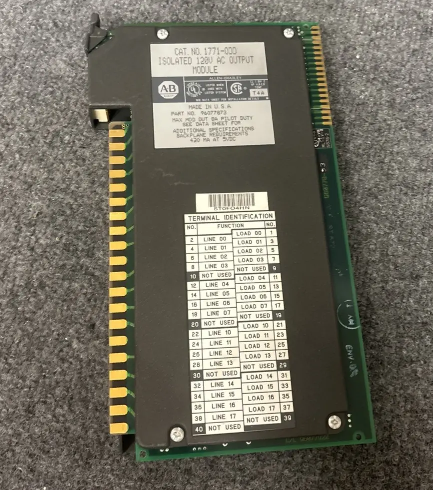 Used Allen-Bradley 1771-0DD PLC Input & Output California US | Davliegogo LLC #1706090