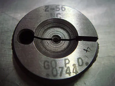 Used _UNKNOWN_ GO P.D. .0744 2-56 NC Radius Gages Arizona US | ASSET CONVERSION SPECIALISTS, INC. #324067
