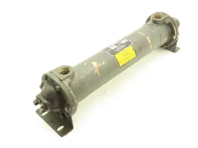 Thermal Transfer B-702-85440 Brass Shell & Tube Heat Exchanger 2-Pass 3/4x1"npt