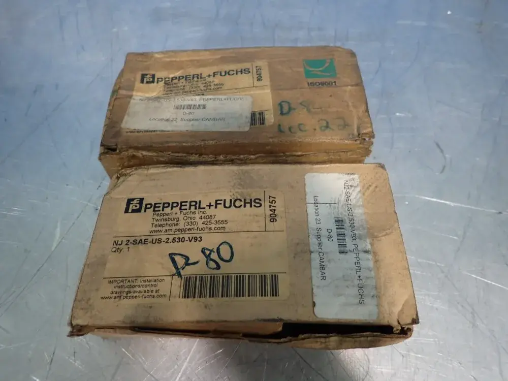 NEW PEPPERL+FUCHS NJ2SAEUS2.530V93