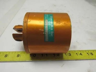 Fabco-Air E-321-XPM Pneumatic Air Pancake Cylinder 3" Bore 1-1/2" Stroke