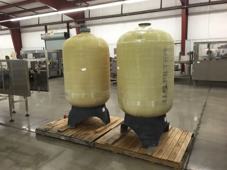 Used US FILTER MEDIA FILTER Water Treatment Equipment | Beverage Industries #1359529