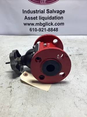 Hills McCanna 2″ Flanged Diaphragm Valve; 2509