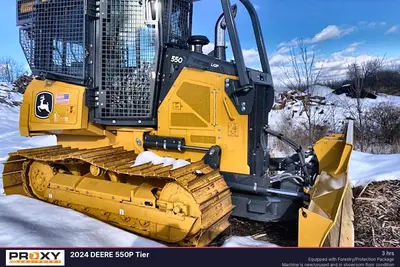 Used 2024 DEERE 550P TIER Bulldozers New York US | Proxy Equipment #1378073