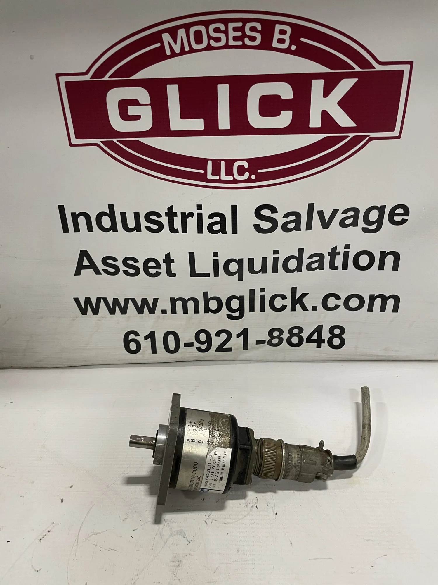 Emerson SCSLD-4 Rotary Shaft Encoder 191762-01