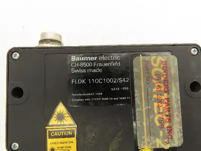Baumer Electric SCATEC-2 FLDK 110C1002/S42 Laser Copy Counter Sensor