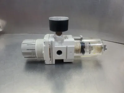 SMC AW30-N02H-Z-A (Set Press. 7~100 psi) Filter Regulator Module. 6D-8