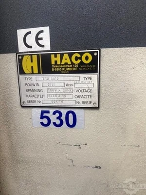 Used 2011 HACO TSX 3012 Power Squaring Shears (Inch) NL | Mach 4 Metal #1404100