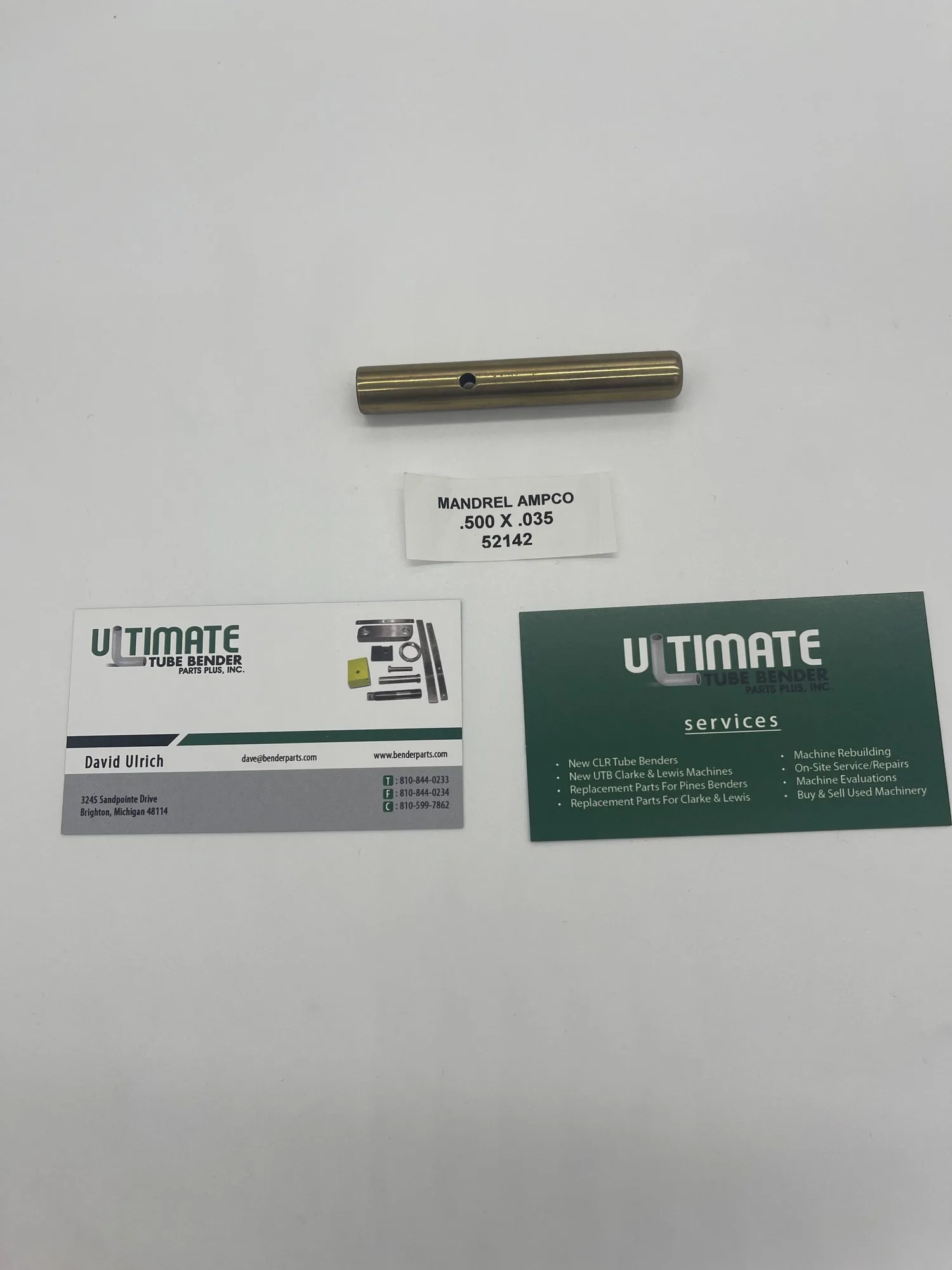 .500 X .035 Mandrel Plug Ampco