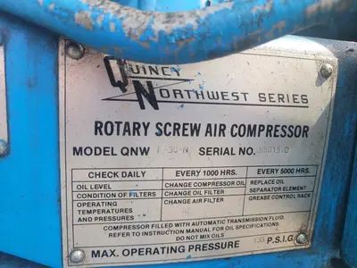 1995 Rogers Machinery Company F-30-N Air Compressors | MD Equipment Services LLC (11)