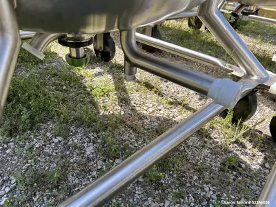 Used Dimple Jacketed 316L SS Precision Stainless Freeze/Thaw Tank