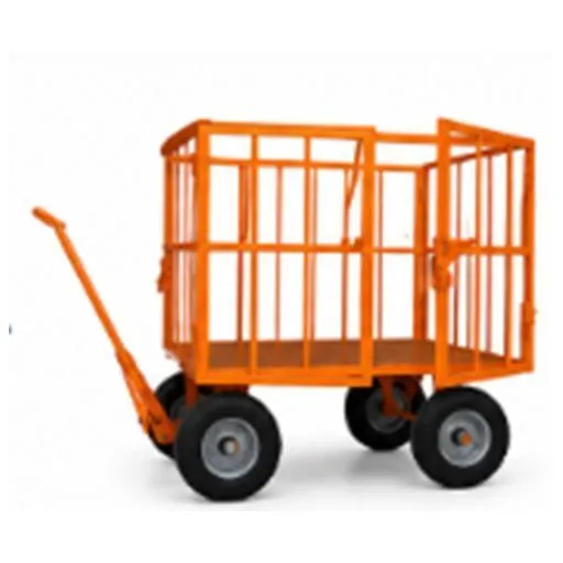 New | in-Stock Hub4 Machines PLATFORM TRUCK WITH CAGE TROLLEY Material Handling (misc) IN | Hub4 Machines Pvt Ltd #1310197