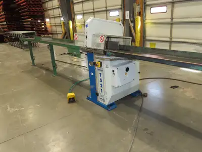 Omga T521ST 18-20" Wood Cut Off Saw 5.6kw Upcut Pneumatic Control 230/460V 3Ph