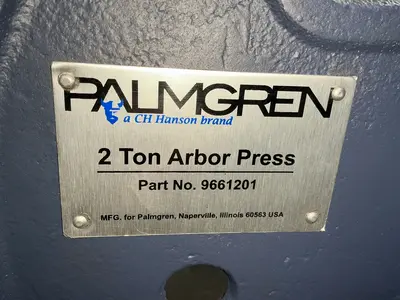 Used PALMGREN NO.2 Arbor Presses Ohio US | HGR 24 #1520791