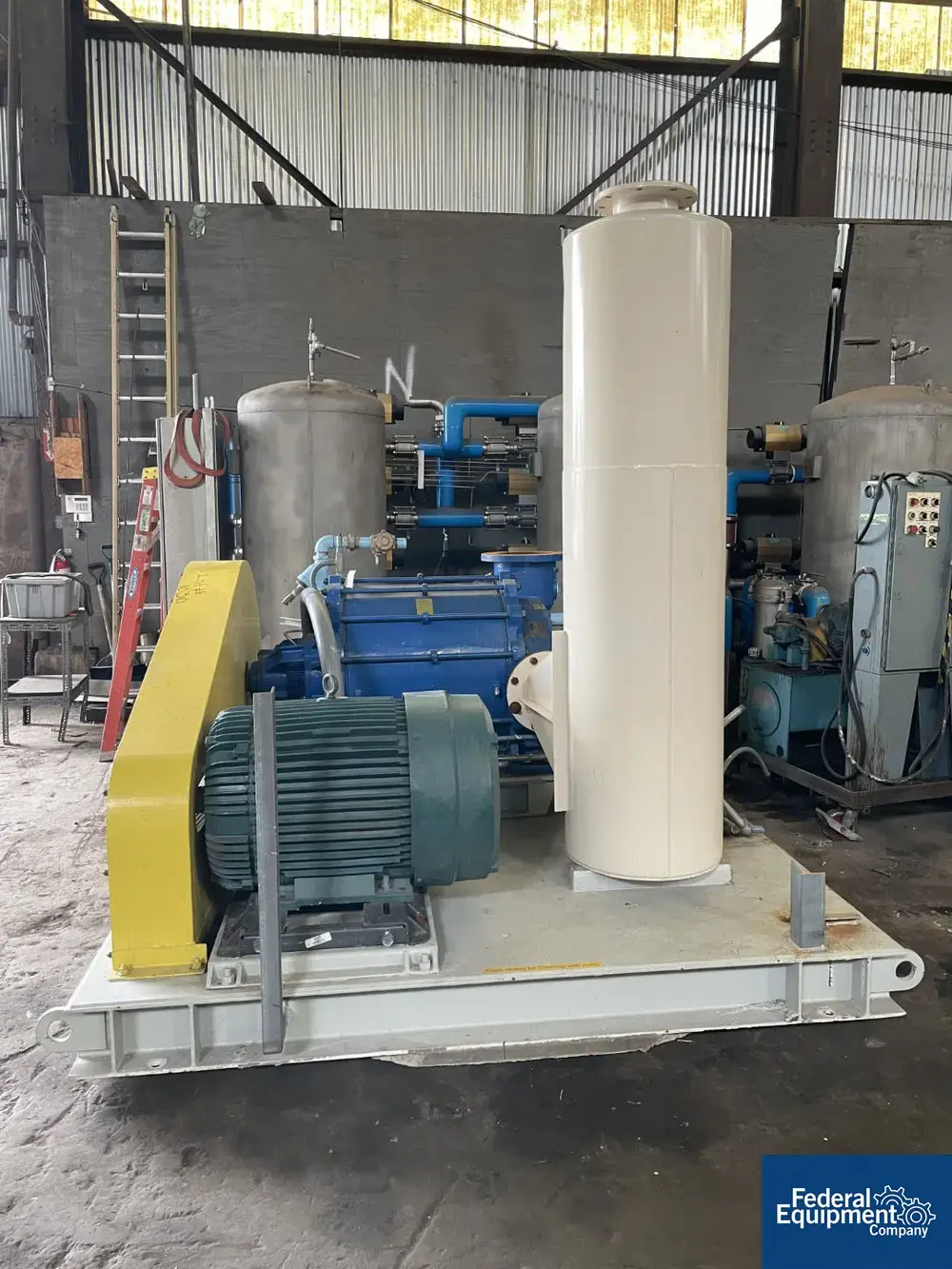 USED Nash 125 HP Nash Vacuum Pump, Model XL500/7