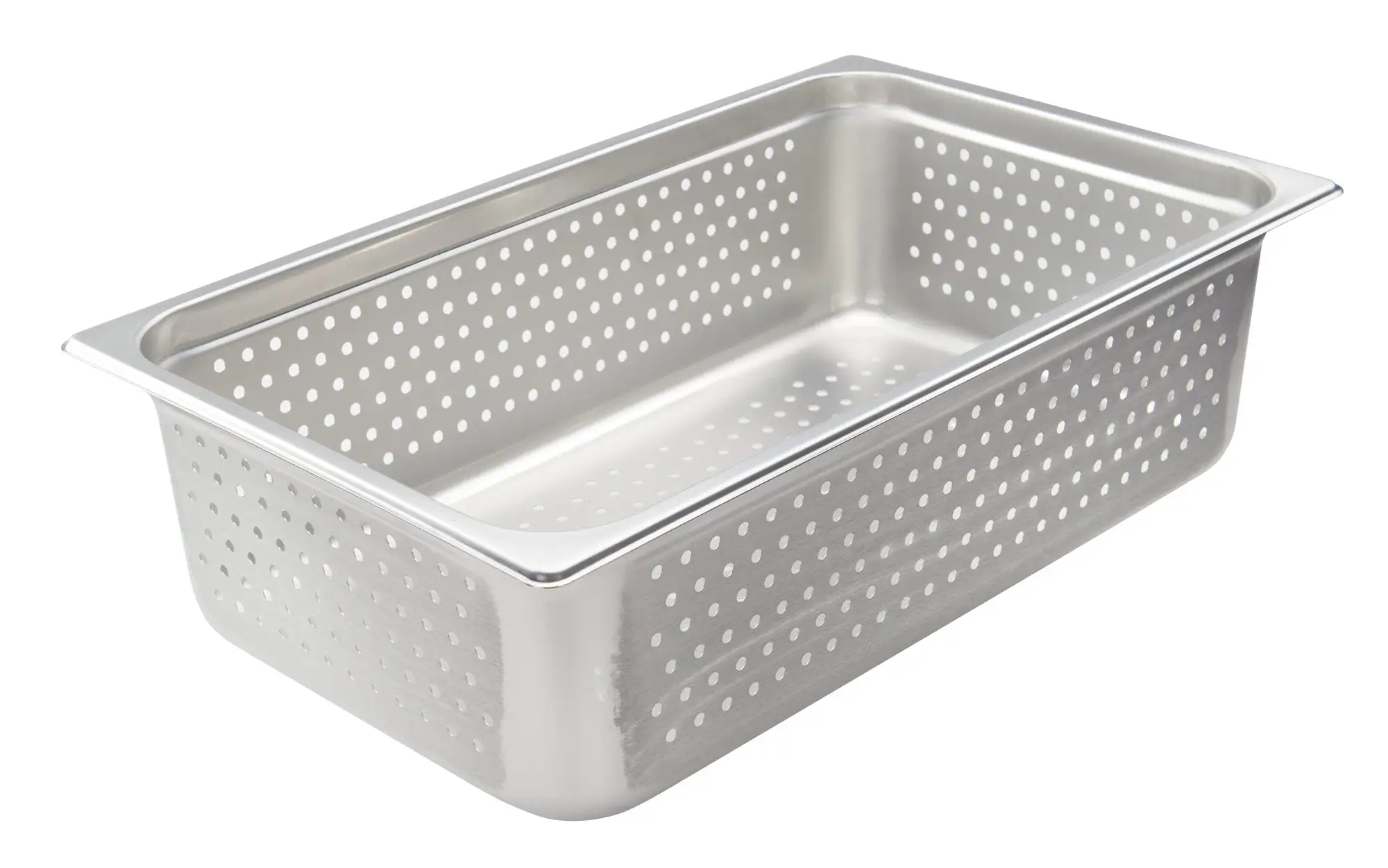 Perforated Steam Pan, Full Size 6"D, 22 Ga S/S (6 Each)