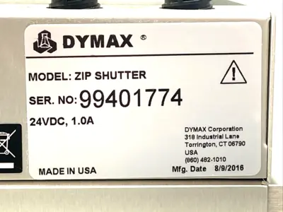 Used Dymax UV Curing Flood Lamp w/ Zip Shutter & EC Lightshield UV Curing Systems Michigan US | Maverick Industrial Sales #1402183