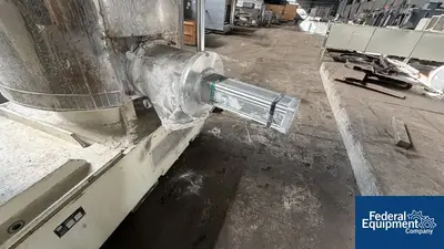 USED MTI 1500 Liter MTI Mischtechnik High Intensity Mixer, 450 HP, Model M1500S