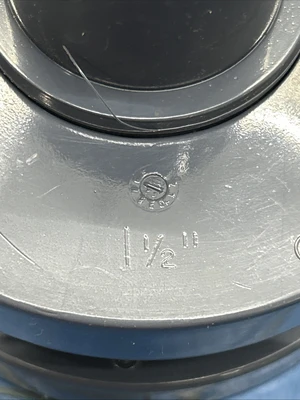 +GF+ NSF-61 PVCI SCH 80,(1 1/2”)NNB Fast Shipping! + Warranty