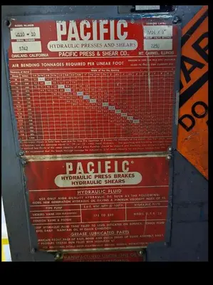 USED PACIFIC J110-10