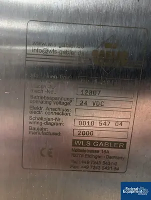 USED Gabler-KG WLS GABLER Mirrored Extruder System