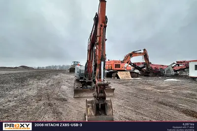 Used 2008 HITACHI ZX85-USB-3 Excavators New Jersey US | Proxy Equipment #1378067