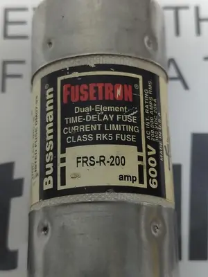 New | in-Stock COOPER BUSSMANN FRS-R-200 Miscellaneous Equipment (Electrical & Power) Ohio US | Surplus Asset Holdings #1240416
