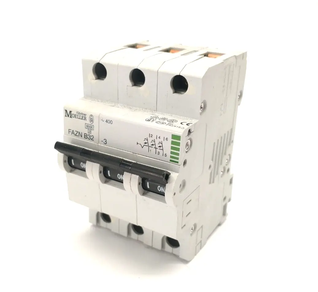 Used Klockner Moeller FAZNB32, FAZNB32-3, FAZNB32/3, FAZNB32 -3 Circuit Breakers Michigan US | Maverick Industrial Sales #1486163