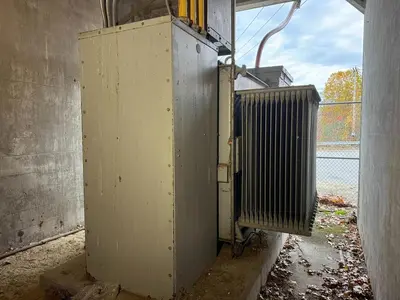 Cutler Hammer Substation Transformer 3750 Kva Primary 13600 Sec 4160Y/2400 Volt