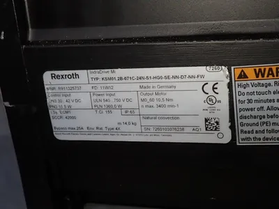 USED REXROTH KSM01.2B071C24NS1HG0SENND7NNFW
