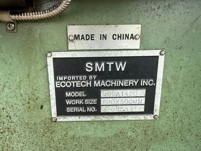 SMTW MGBA 1420 GRINDERS, CYLINDRICAL - PLAIN | GCH Machinery (2)