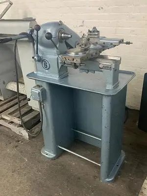 Benzinger Inside Turning Horizontal Ring Lathe with Precision Radius Attachment