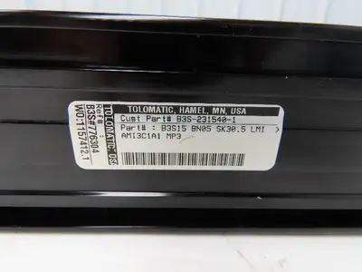 Tolomatic B3S-231540-1 Ball Screw Linear Actuator 30.5" Stroke 1/5" Per Rev