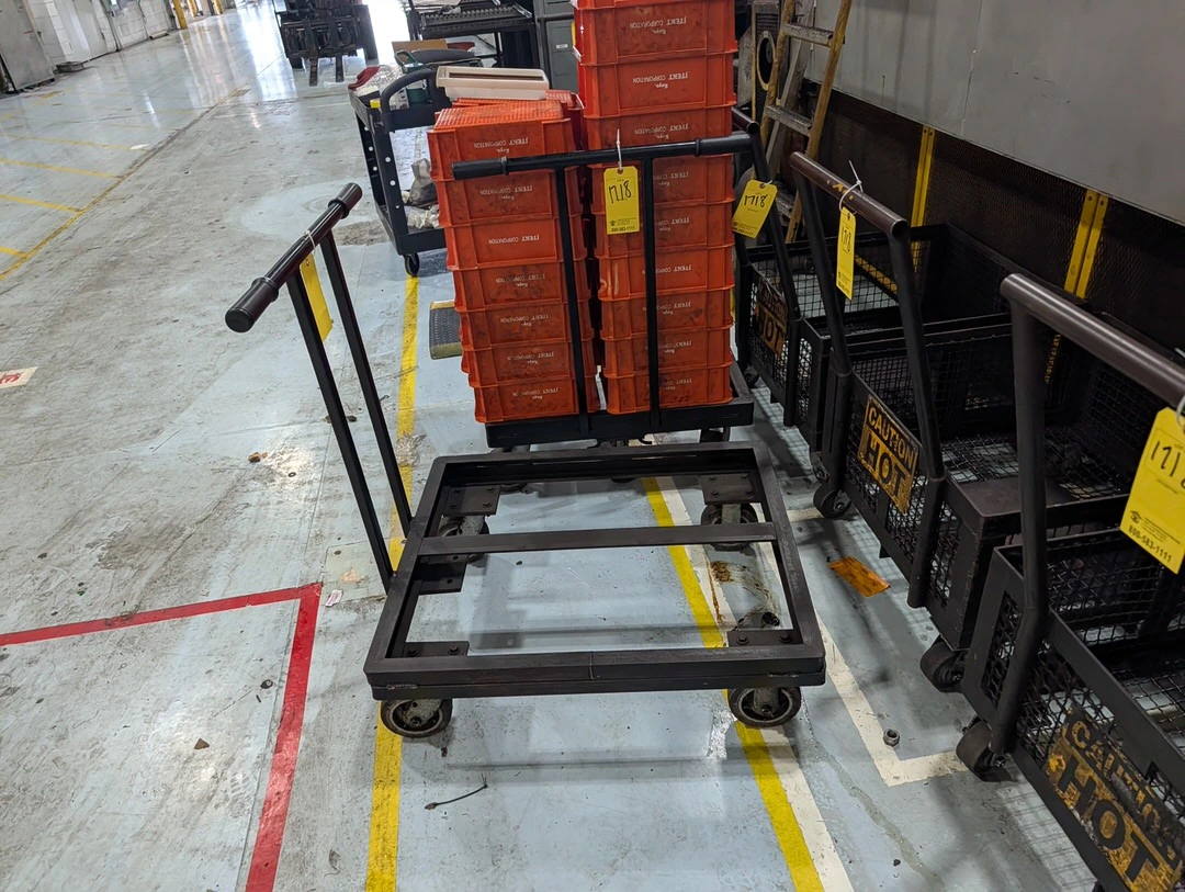 (8) Rolling Material Carts (Contents Excluded)