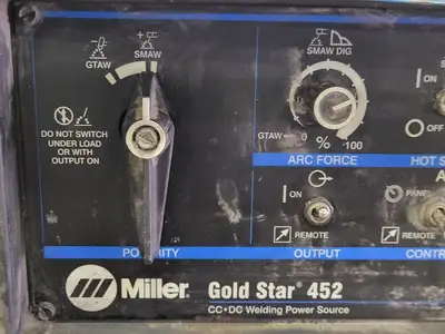 Gold Star 452 CC DC Welding Power Source