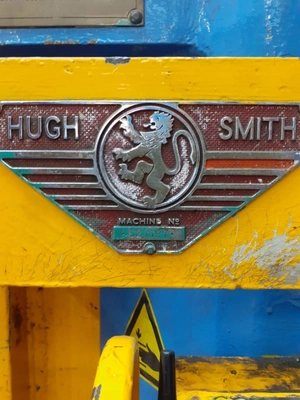 HUGH SMITH Vertical Plate Bending Rolls