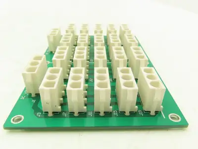 Newport 90009714 Printed Circuit Board For Newport CNC Machine 3 Pin Bank REV A