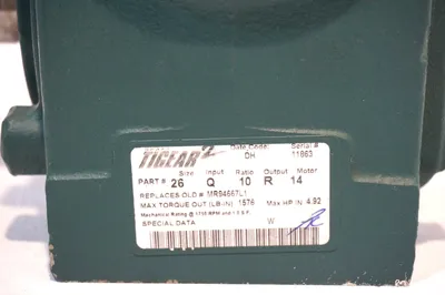 NEW DODGE TIGEAR 26Q10R14 REDUCER