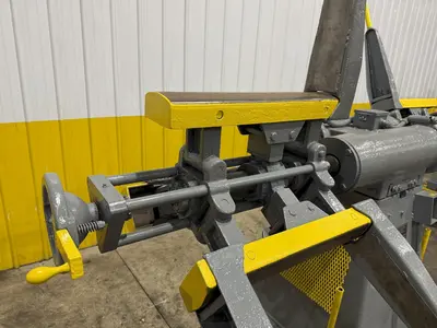 2500 LBS X 12" COOPER WEYMOUTH DOUBLE END PULL-OFF COIL REEL UNCOILER: STOCK #22619