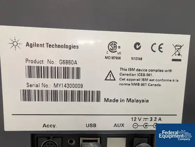 USED Agilent Agilent Cary-60 UV-Vis Spectrometer, with Solo VPE