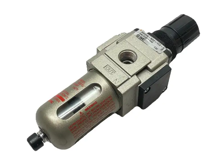 Used SMC MODULAR FILTER REGULATOR RESTRICTED Air Pressure Regulators | Maverick Industrial Sales #1099871