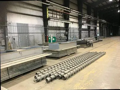 USED 2010 COL-MET 120' LONG BLAST ROOM