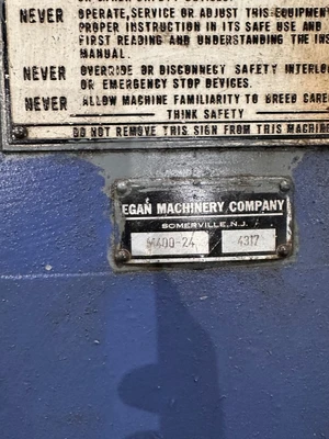 EGAN M400-24 4,000LBS. STOCK PAYOFF
