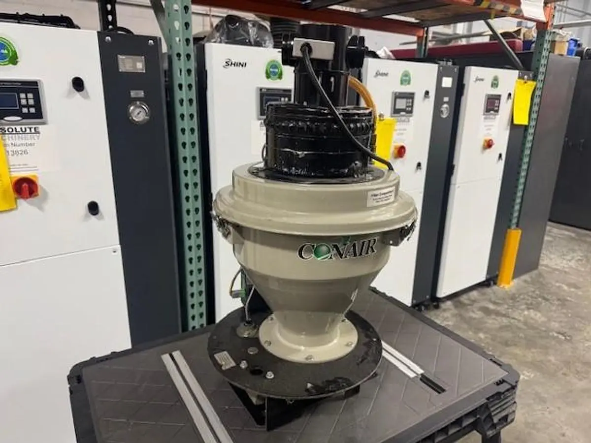 USED CONAIR DB-12 SELF CONTAINED MATERIAL LOADER