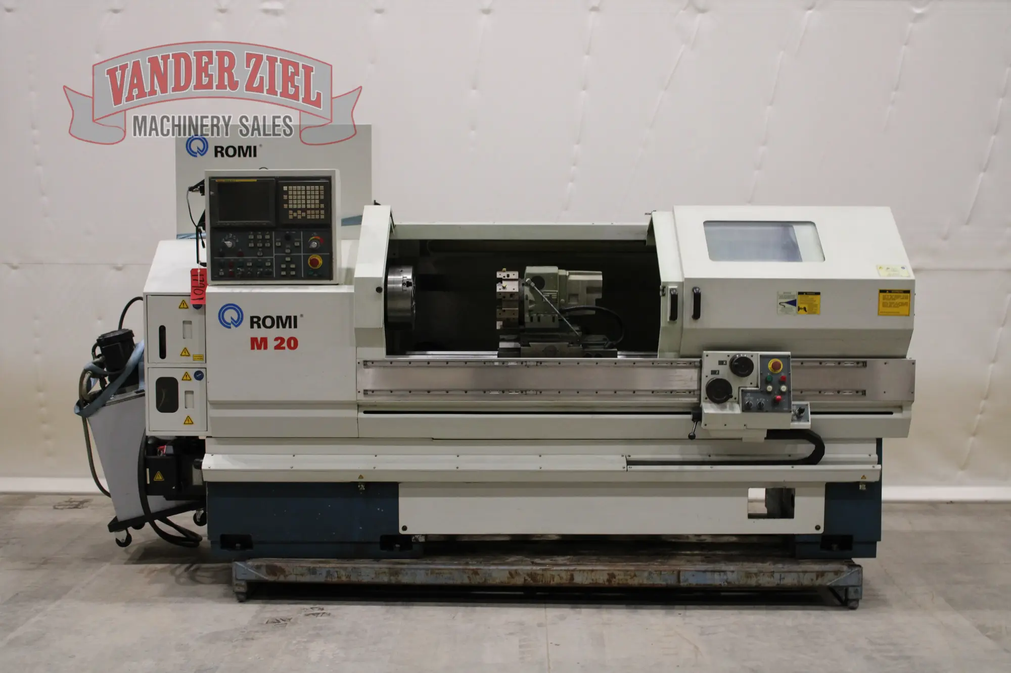 Used ROMI M20, 3.15" SPINDLE BORE CNC Lathes Michigan US | Vander Ziel Machinery Sales #1269527