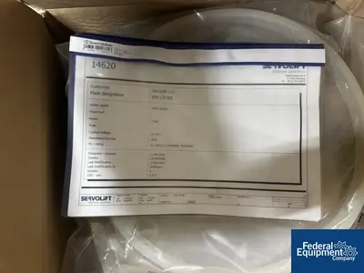 NEW Servolift Servolift Bulk Bag Discharge Sifting Stand