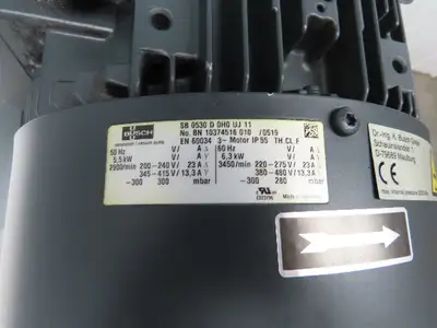 Used BUSCH _UNKNOWN_ Vacuum Pumps Indiana US | Arrow Industrial #1408668